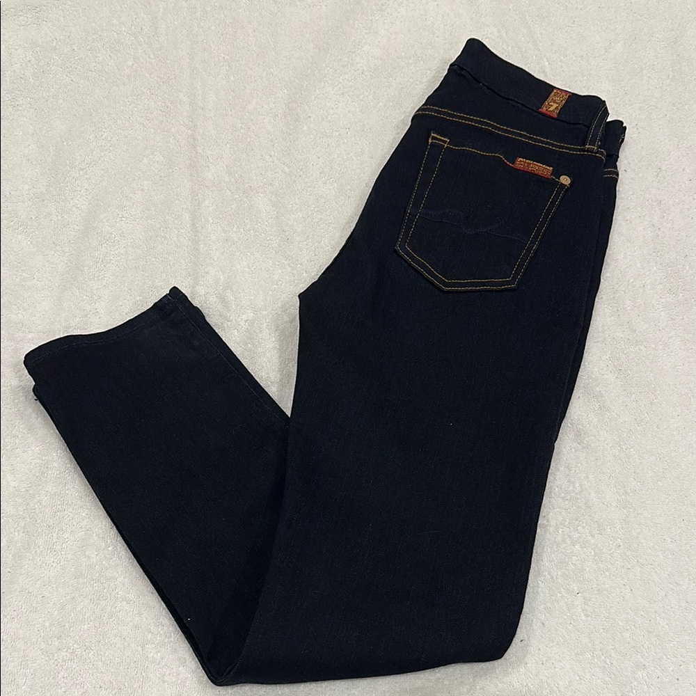 7 For All Mankind - Kimmie Crop Straight Leg Jeans